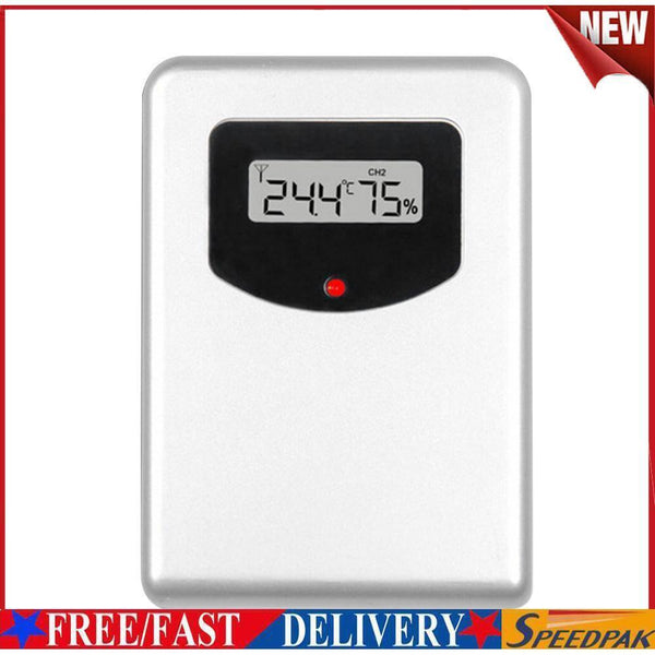 Digital Wireless Thermometer Sensor Remote Indoor Outdoor Humidity Station #F