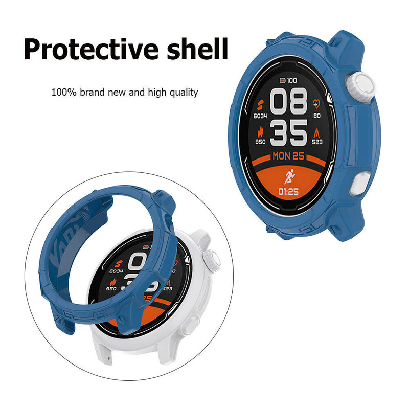 #A 46.9mm Watch Protection Case Cover Replacement TPU Soft Shell for Coros Pace2