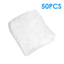 50pcs Clear Disposable Plastic Car Seat Cover Auto Interior Accessories Newly