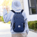 20L Large Waterproof Folding Climbing Backpack Travel Rucksack (Navy Blue) Newly
