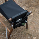 ShineTrip Side Bag Kermit Chair Armrest Storage Bags Outdoor Tools (Black)