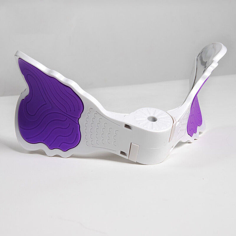 Pelvic Floor Muscle Training Inner Thigh Exerciser Leg Hip Trainer (Purple)