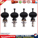 4pcs String Tuning Pegs Machine Heads for Ukulele 4-String Guitar (Black) Newly