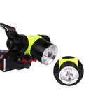 Light Head Lamp Diving Headlamp XML T6 Dual Light Source Diving Headlight