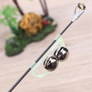 10pcs Fluorescent Fishing Rod Tip Clip Twin Bell Alert Ring Fishing Devices