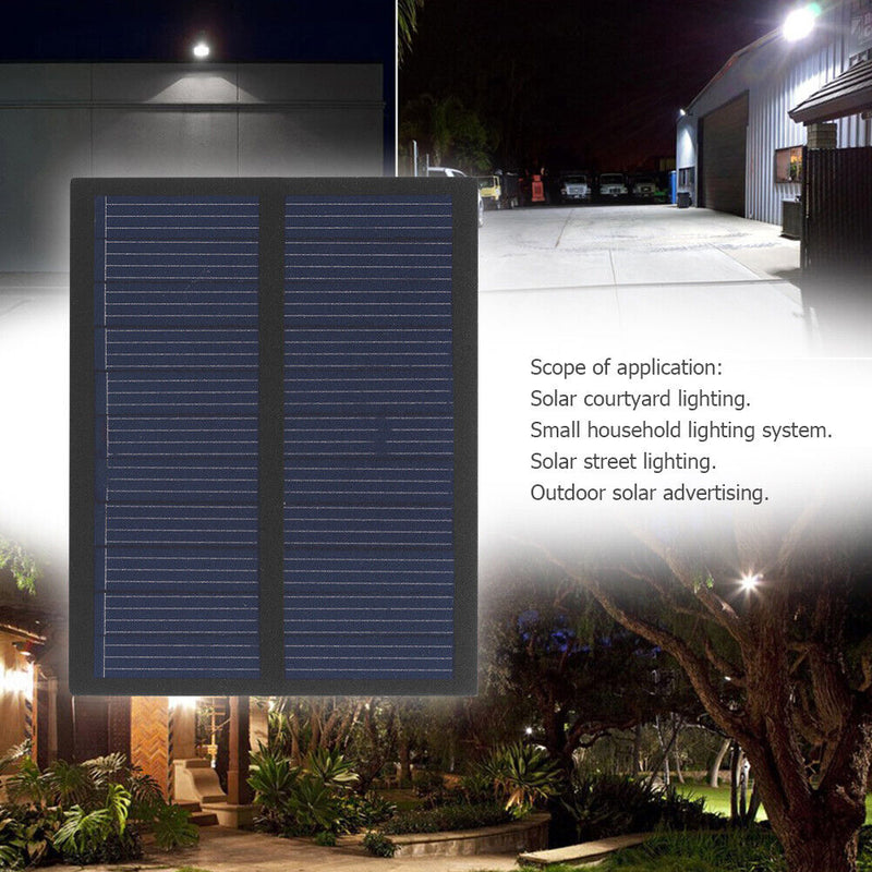 0.5W 5.5V Solar Panel Polycrystalline Laminate Solar Battery Charger 2.99x2