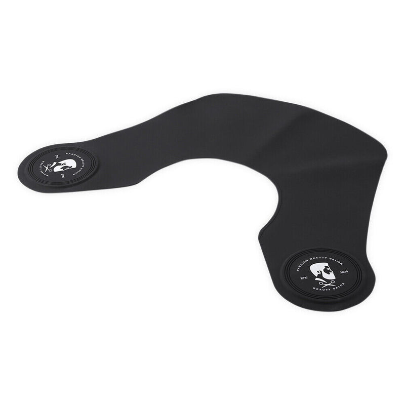 Wrap Coloring Hair Styling Neck Collar Shield Silicone Cape for Hairdressing