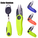 Cross Stitch Fishing Line Scissors Cut Clipper Metal Blade Plastic Handle