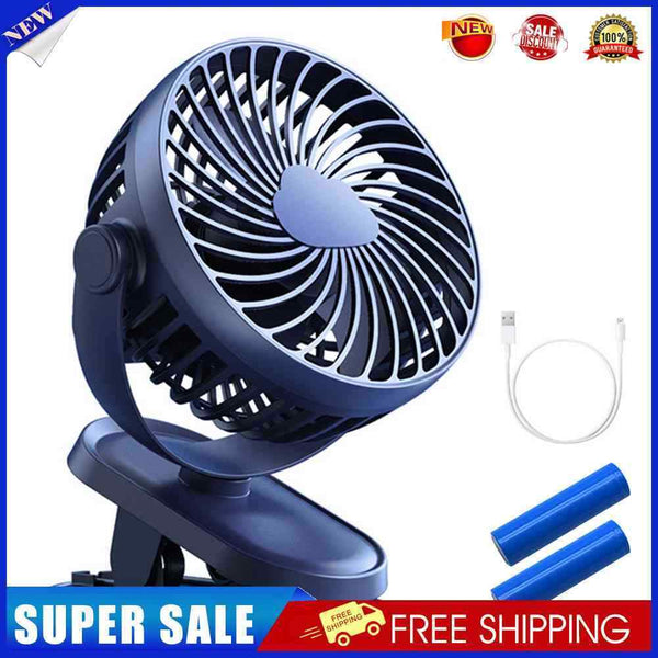 #A Quiet Clip-on Desktop Fan Mini Handheld USB Fans for Student Dormitory Office
