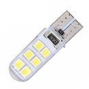 COB 12V 12SMD 1210 Car LED Reading Bulbs T10 W5W Dome Map License Plate Light