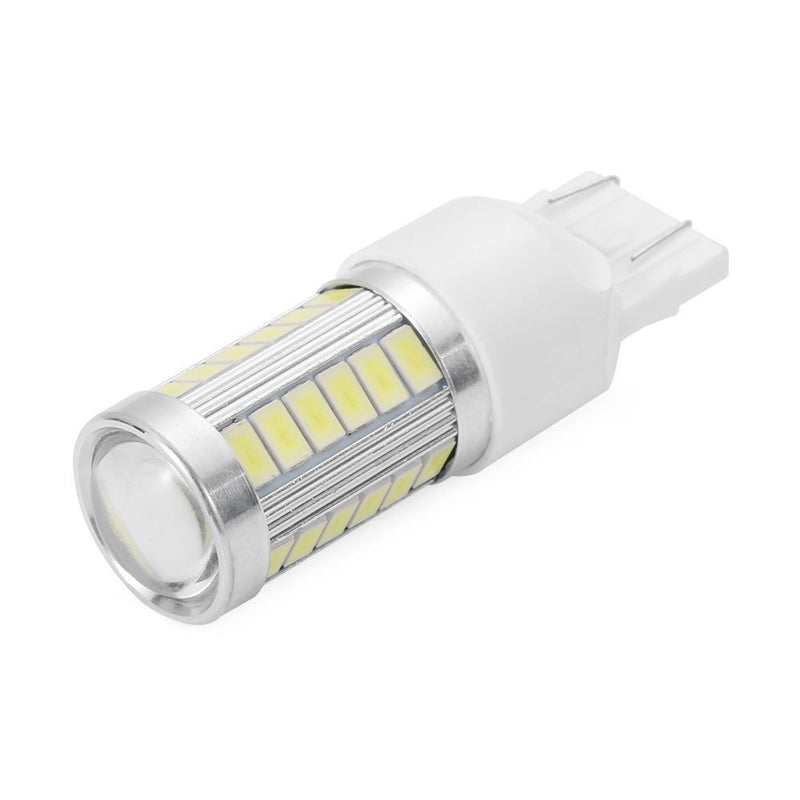 White Turn Signal T20 W21/5W 7443 LED Bulbs Car Backup Reverse Light 33SMD