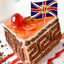 Party Platinum Jubilee Union Cake Card Insertion Queen Cake Topper British Flag