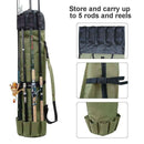 Foldable Fishing Bag Umbrella Bag Fishing Rod Handbag Fishing Tackle Tool
