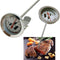 Steel Instant Read Probe Thermometer BBQ Meat Cooking P2T1 W B3A2 P7C0 U6H7
