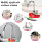 Silicone Faucet Surrounded Mat with Diversion Groove Kitchen Accessory (B) #F