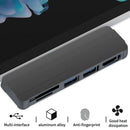 For Surface Pro 6 Pro 5 Pro 4 Hub Dock with 4K HDMI Compatible USB 3.0 TF Slot