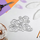 Butterfly Paper Cut Dies Metal Stencil Clear Silicone Seal Stamping Mold Newly