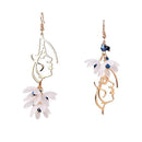 Wedding Flowers Earring Earring Jackets Flower Hanging Earrings Earrings