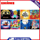 4pcs 5D DIY Diamond Painting Special-shaped Birthday Festival Hallween Kids Card