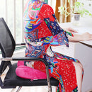 Memory Foam Plush Cushion Orthopedic Office Chair Seat Pillow (Rose Red) Newly
