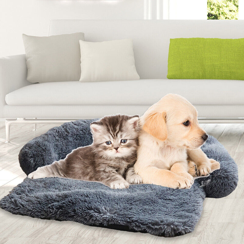 Pet Dog Bed for Large Big Small Dog Cat Plush Soft Sleeping Cushion Mat Sofa