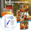 Sealer Food Saver Manual Vacuum Kit Pump Sealer Kit Hose Mason Jars Canning