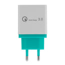 YouN QC3.0 USB Fast Charger for Mobile Phone, 3 Ports