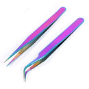 Art Supplies Clip Applicator Eye Lashes Tweezer Extension Tools False Eyelashes