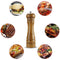 Pepper Grinder,Adjustable Coarseness,Wooden Manual Spice Pepper Mill for Kitchen