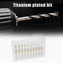 10pcs Woodwork Engrave Milling Cutter Bit Metal Wood Plastic Cutting Tool Sets