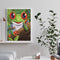 DIY Animal Frog Acrylic Drawing Oil Paint Kit by Numbers Coded Picture Kids