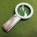 Handheld Optical Magnifying Glass Portable Glowing Magnifier Glasses for Reading