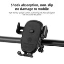 Bike Phone Holder Rotatable Motorcycle Stand Support Bracket (Handlebar) Newly