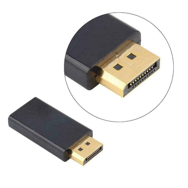 DisplayPort to HDMIs-compatible Male Female Adapter DisplayPort Converter DP X7V