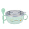 Dinnerware Baby Feeding Bowl With handle Bowl Spoon Set Stainless steel