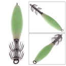 Noctilucent Squid Cuttlefish Sleeve-Fish Lure Hook Bait Fishhook Fishing EX
