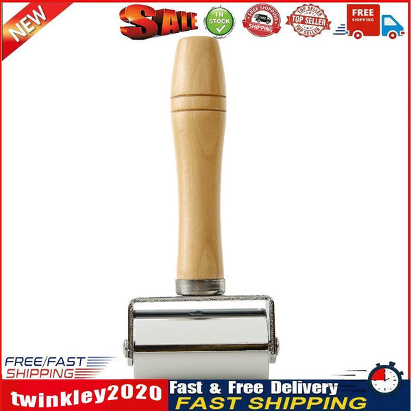 Leather Press Edge Roller Leather Craft Glue Laminating Roller Tool (60mm) Newly