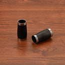 2x Bakelite Clarinet Barrels Bb Tube Tuning Instrument Clarinet Pipe (65mm)