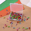 200pcs Scrapbook Embellishment Fastener Brad DIY Metal Craft Decor Accessories