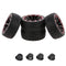 #A 4Pcs 12mm Hex Hub 1.9 inch Beadlock Wheel Rims Tires Set for 1/10 Traxxas Tam