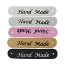20pcs PU Leather Keywords Sewing - On Clothing Branded Clothes for Jeans Ta