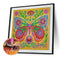 5D DIY Diamond Painted Butterfly Partial Special Rhinestone Set