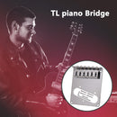 6 Saddles Guitar Bridge Adjustable String for Electric Guitar Replacement Parts