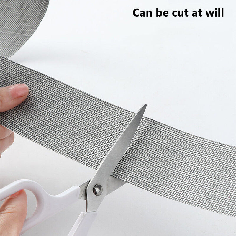 10cmx2m Screen Repair Tape Window Door Patch Self-Adhesive Mosquito Netting