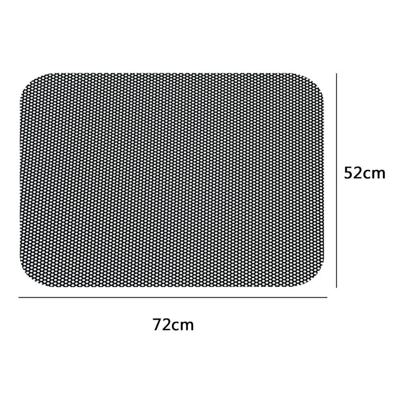 2pcs Cling Car Window Sun Shade Side Window UV Protection Screen (72x52cm) Newly