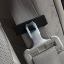 Stylish Seat Belt Adjusting Clip Tension Adjuster for Car Pack of 2 Black