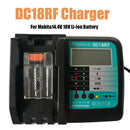 Charger DC18RF Power Adapter For Makita 14.4V 18V BL1830 BL1840 BL1430 BL1440