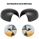 Side Door Wing Mirror Covers Caps for MINI Cooper R52 R50 R53 (Left+Right)