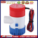 DC 12V 24V 1100GPH Bilge Pump Semi-automatic Mini Electric Submersible Pumps