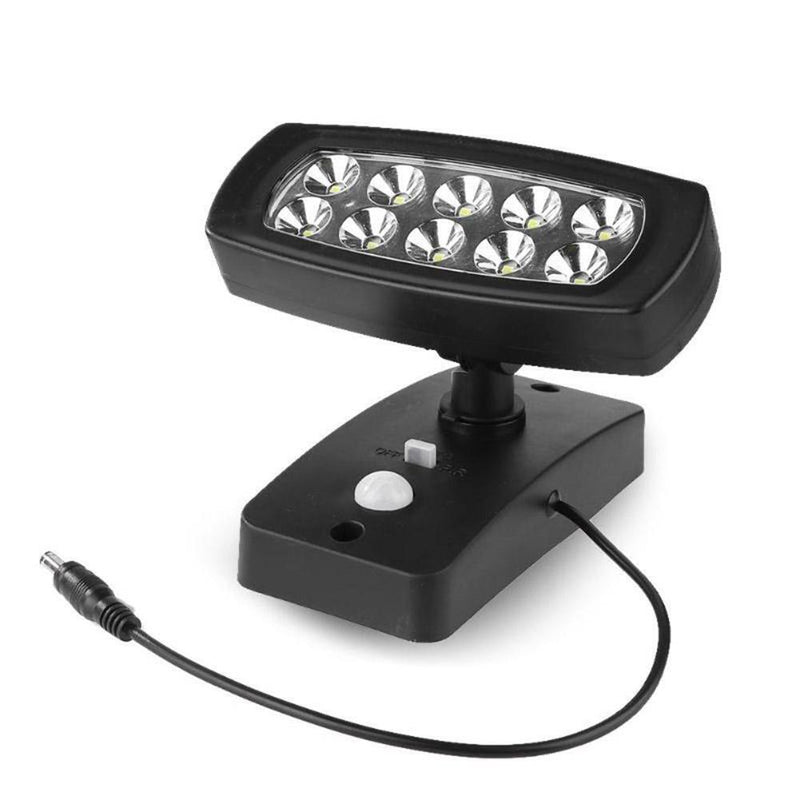 10 LED Solar Light Motion Sensor Waterproof Outdoor Garden Yard Wall Lamp Newly